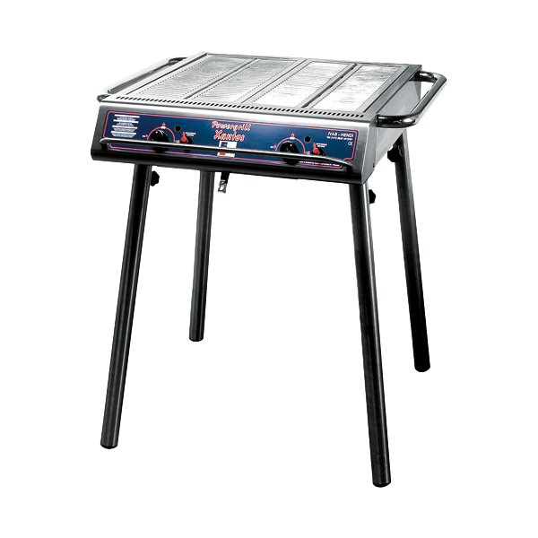 Gasgrill Edelstahl mit Einsteckfüßen B72*T76*H87 cm mieten