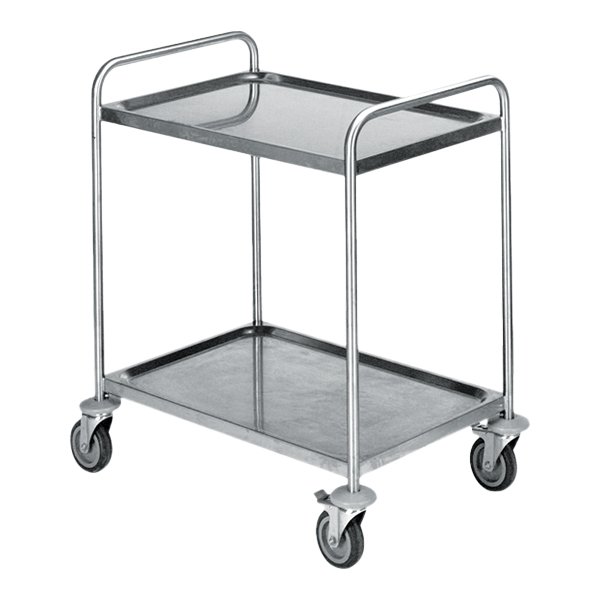 Servierwagen mit 2 Tabletts B82*T52*H95 cm mieten