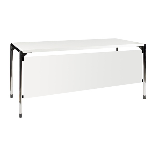 Tisch Foldit mit Blende weiß L160*B70*H71 cm mieten