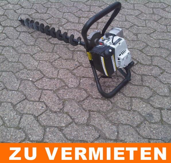 Erdbohrgerät / Einmann Erdbohrer