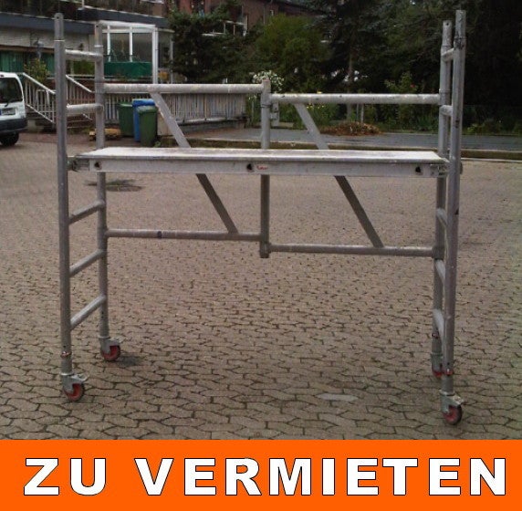 Aluminium Rollgerüst 4m / Fahrgerüst