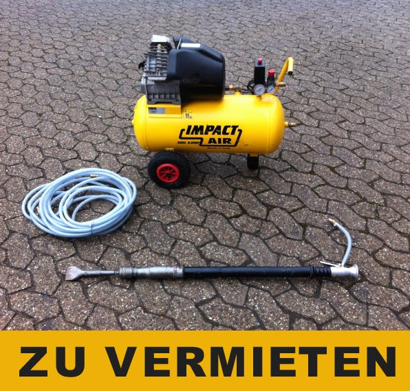 Druckluftlanze mit 230V Kompressor