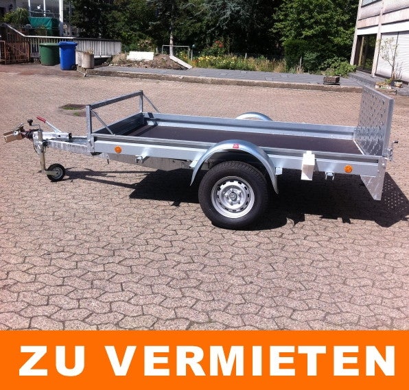 Anhänger kippbar / Universalanhänger mit Auffahrrampe
