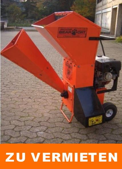 Benzin Häcksler bis 8 cm Aststärke