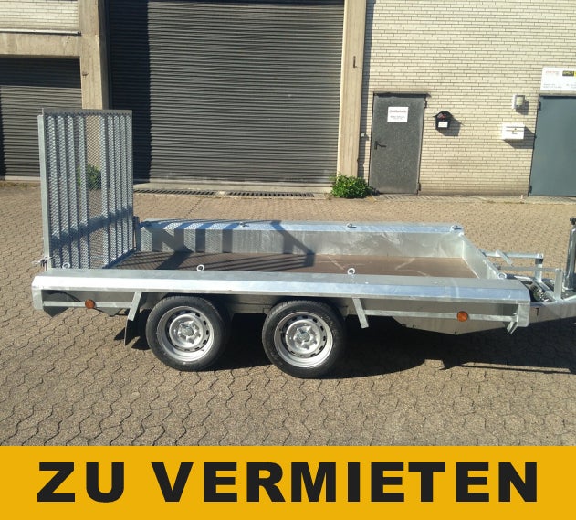 Baumaschinenanhänger | zul. Gesamtgewicht 2700 kg