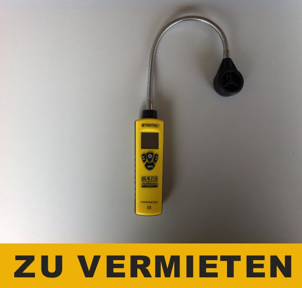 Anemometer / Luftgeschwindigkeitmessgerät