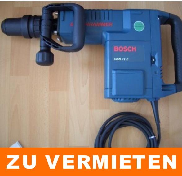 Bosch Stemmhammer 11 kg / Abbruchhammer / Meisselhammer