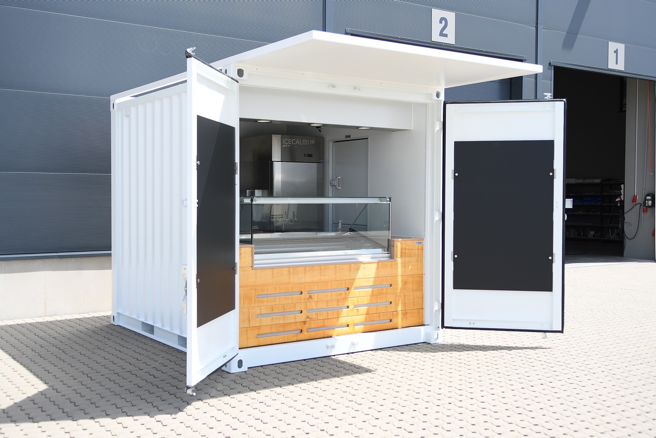 Eiscontainer Mieten: 10′ SEECONTAINER – Fahrzeug-ID N041 mieten bei ROKA Werk GmbH