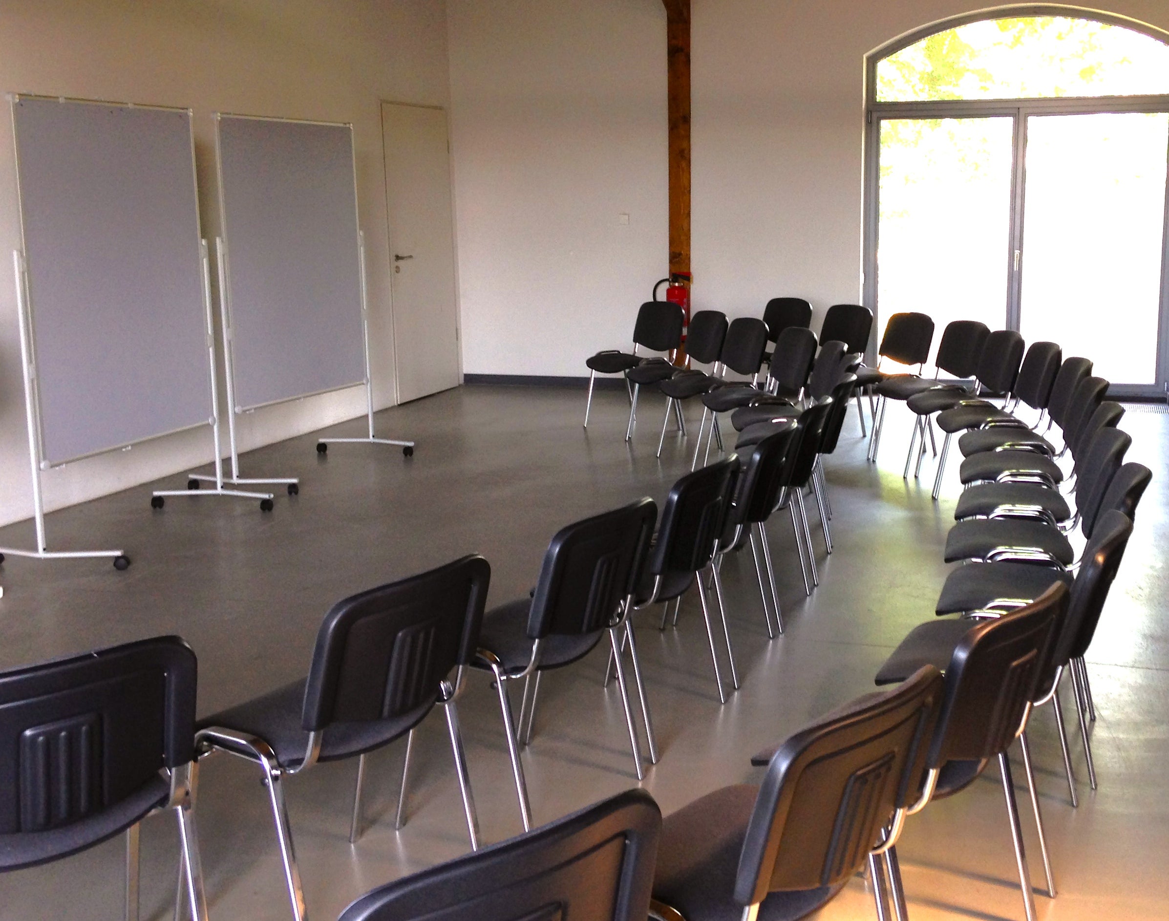 Metaplanwand, Moderationstafel, Pinnwand rollbar, 120x150 cm – 2