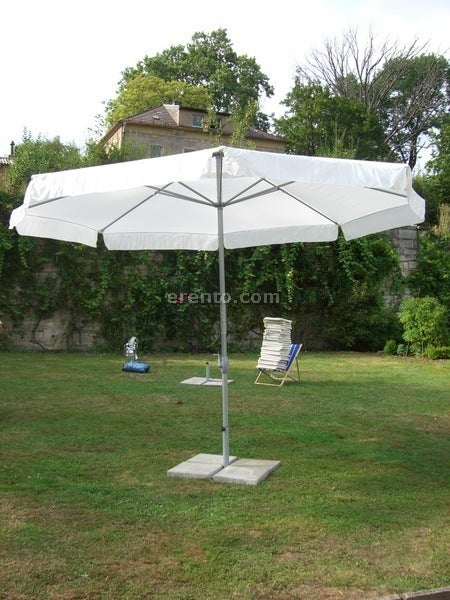 Sonnenschirm, d=400 cm, weiß – 2