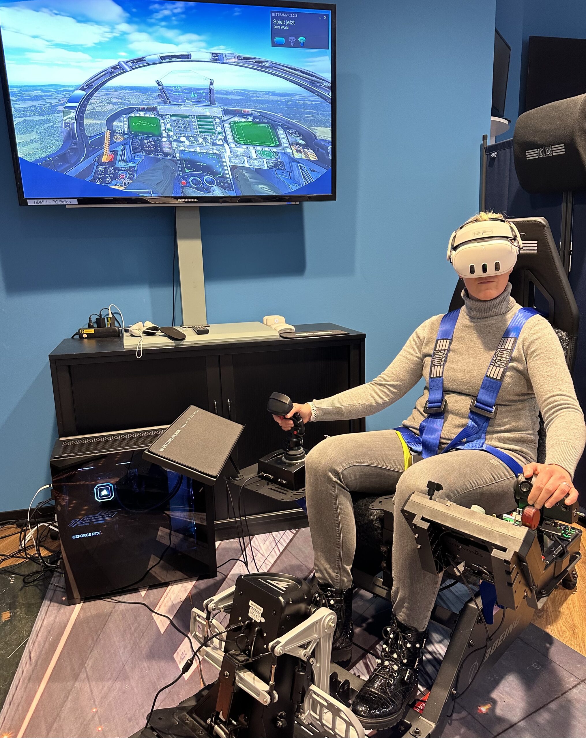 VR-Flight-Seat mieten bei play and fun team GmbH