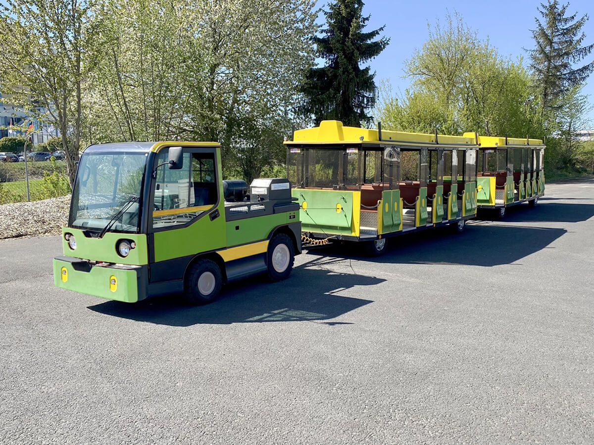 Elektro-Shuttle Express mieten bei play and fun team GmbH