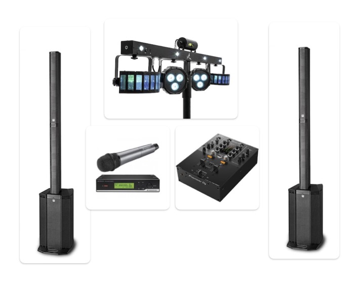 Party-Set Modern Eco mieten bei Discjockey-Online.de