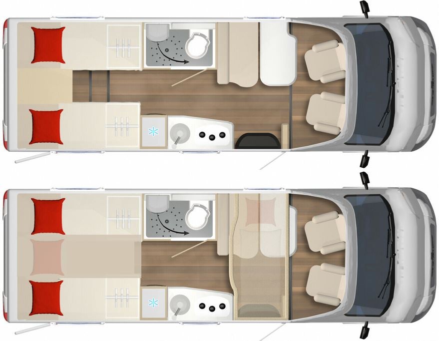 Bürstner Delfin T690G (4 Pers.) - Hubbett, Markise, Fahrradträger, TV/Sat – 3