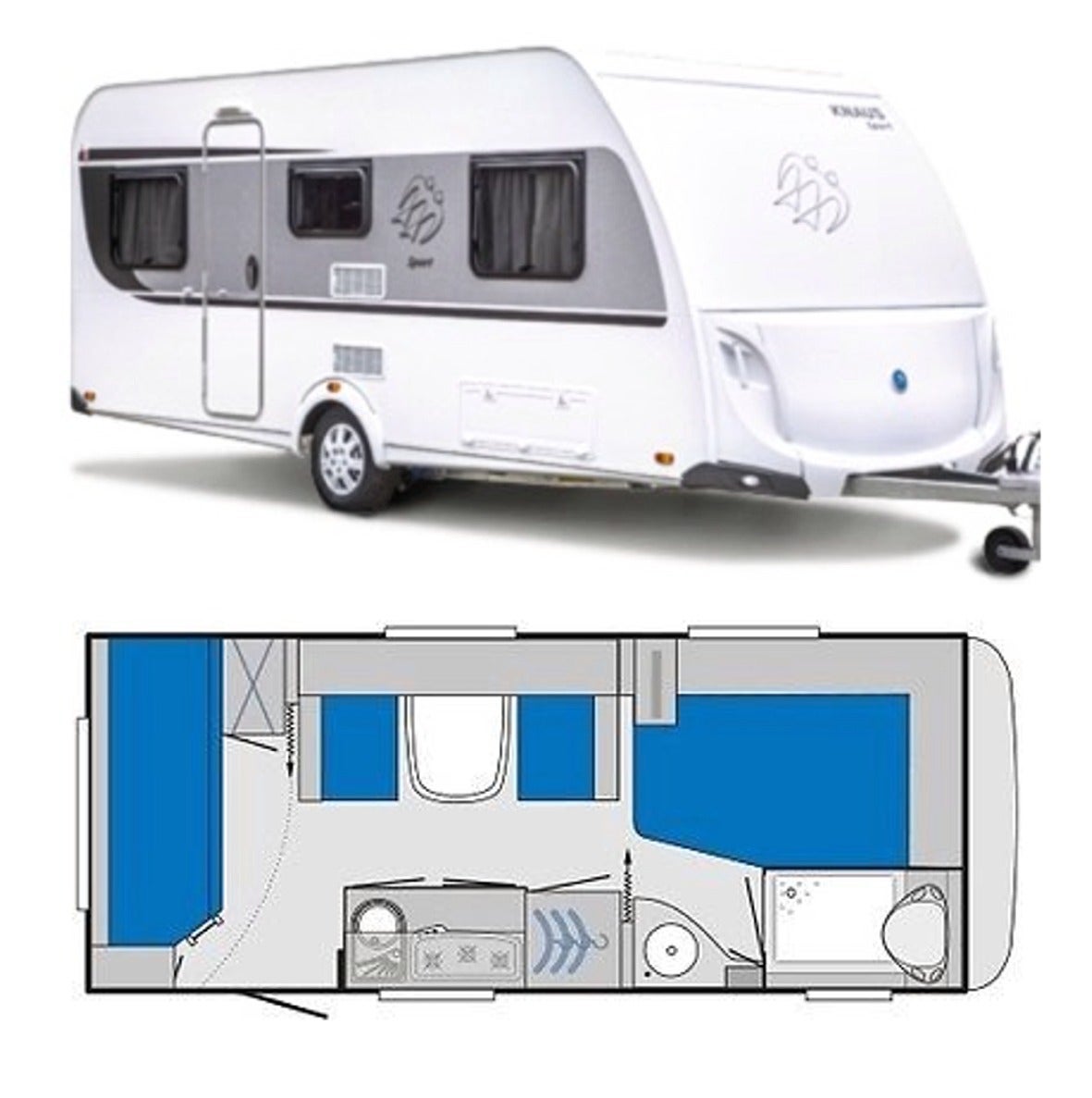 Knaus 500 Sport FDK (5-6 Pers.) - Family – 2