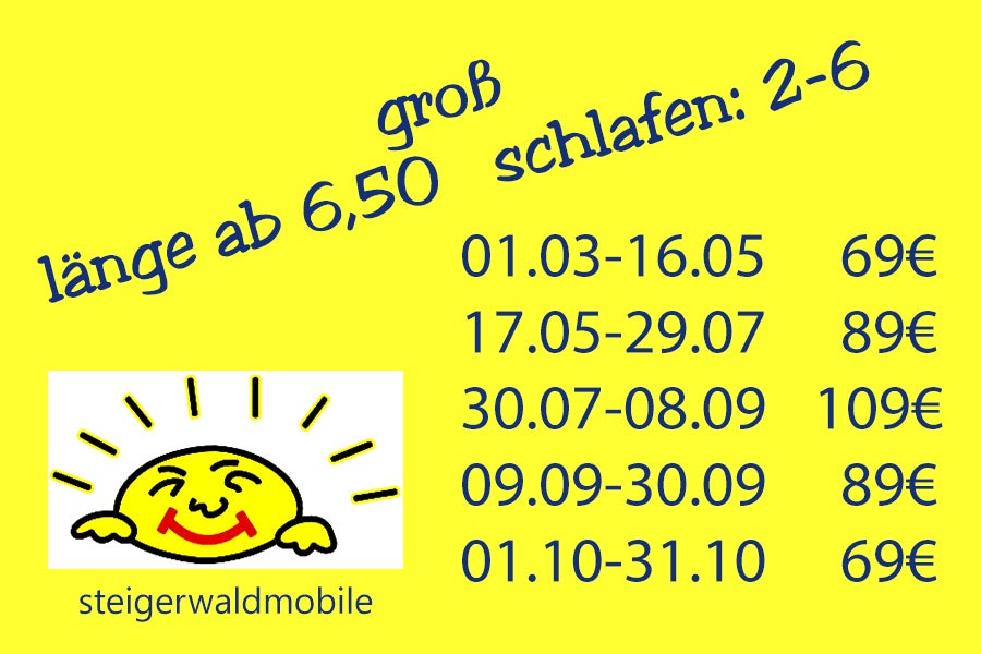 Wohnmobil - Alkoven bis 6 Personen Neuzulassung 2024 – 4