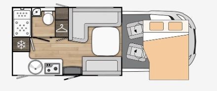 Kompakter Teilintegrierter mit 5,99m Länge – 2