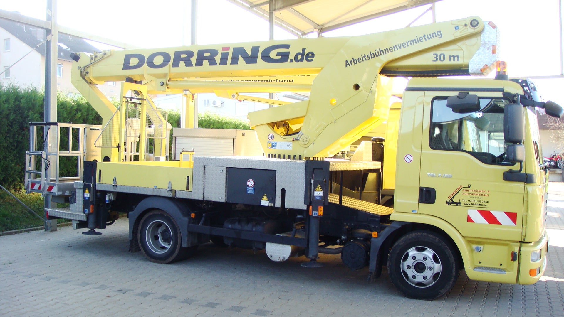 LKW-Arbeitsbühnen, Arbeitsbühne – 2