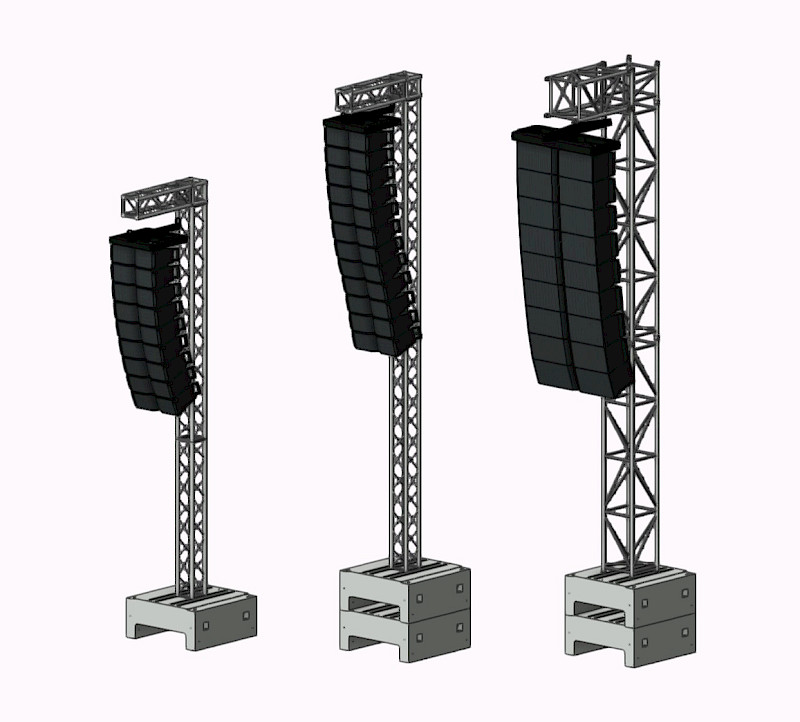 Pa Tower Bis 8M mieten bei Magic Event- & Medientechnik GmbH (GF Marcus Häring, Markus 