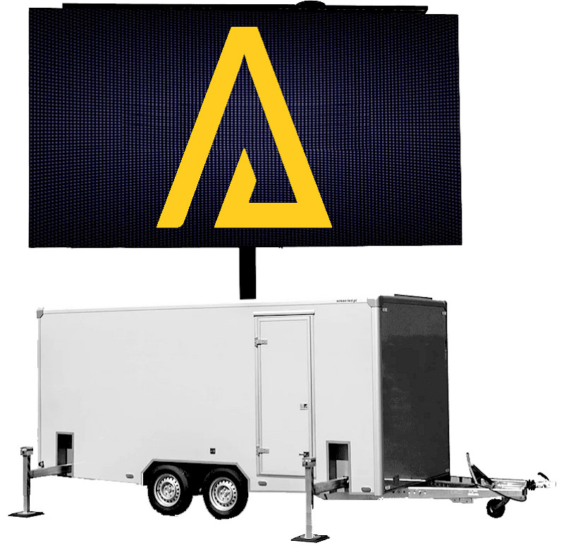 Led Trailer 7M X 4M Mit 28M Mit 5.95 Mm Pitch mieten