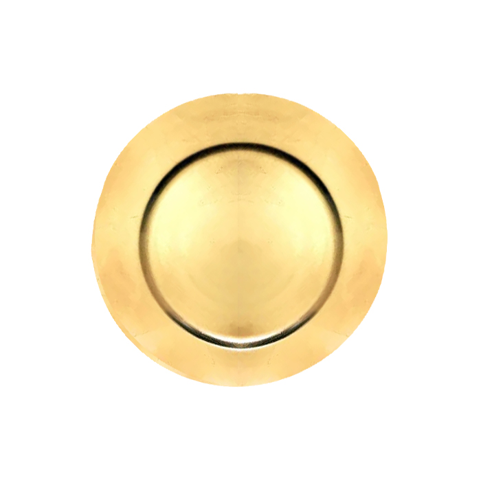 Platzteller Gold○ 33cm mieten bei Northern Events