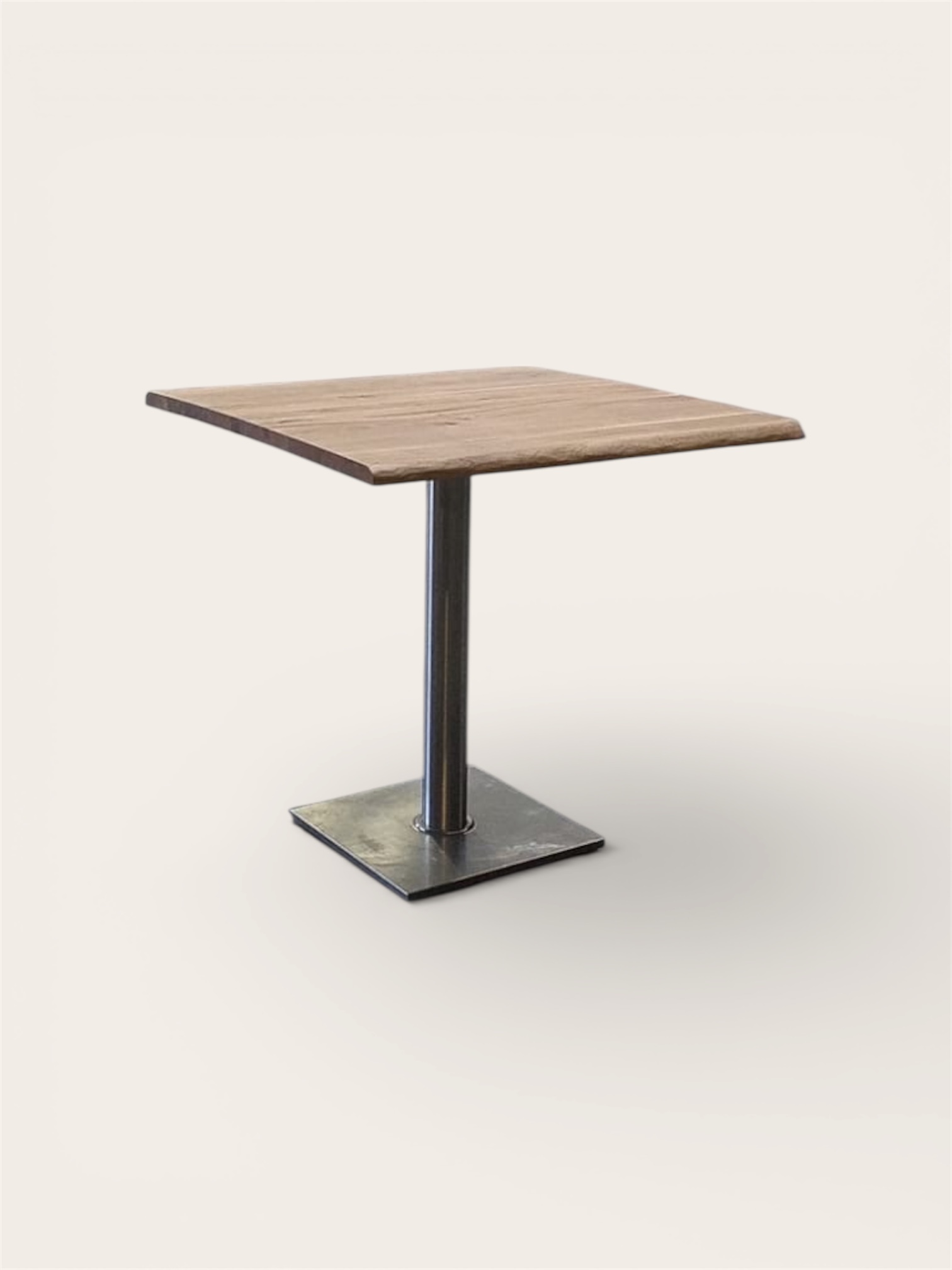Tisch ”Construct” 70×70, eckig/eiche mieten bei Northern Events