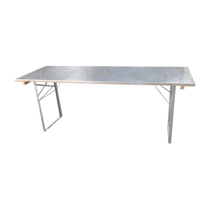 Festzelttisch edelstahl, 70x200cm mieten bei Northern Events