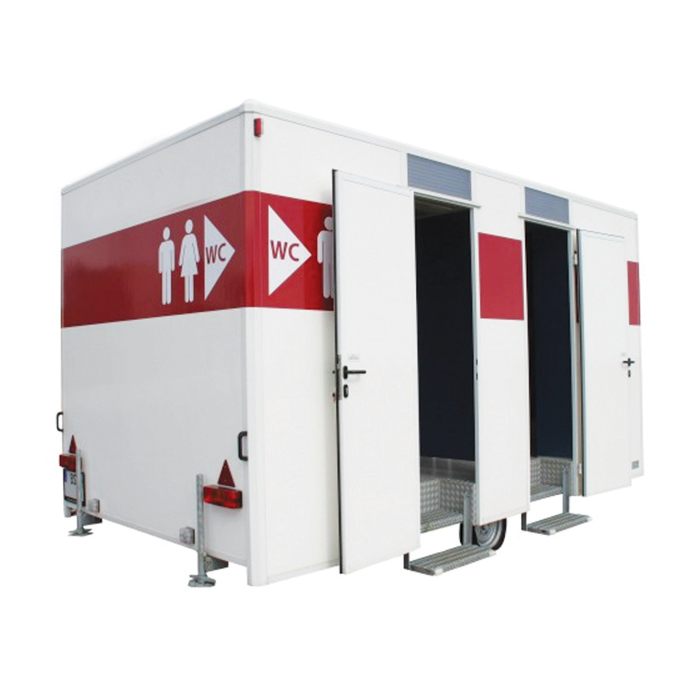 Toilettenwagen Exclusive 450 cm mieten bei Northern Events