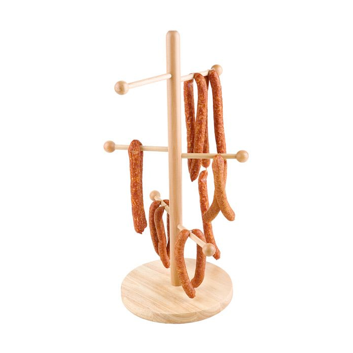 Brezel- / Wurstständer, holz mieten bei Northern Events