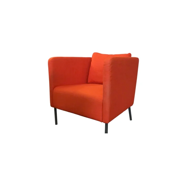 Sessel “Lounge Retro” rot mieten bei Northern Events