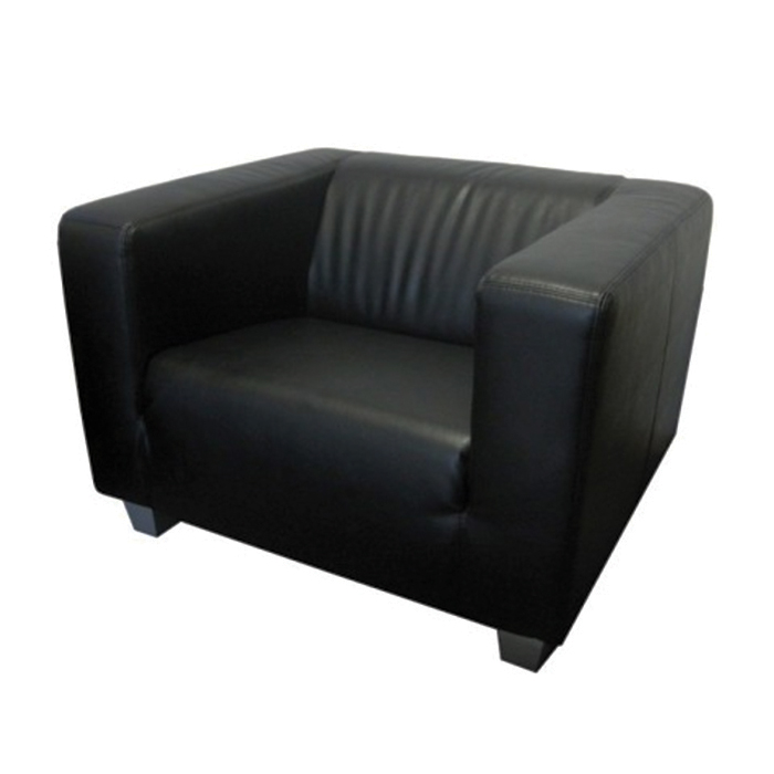 Sessel “Lounge Event” schwarz mieten bei Northern Events