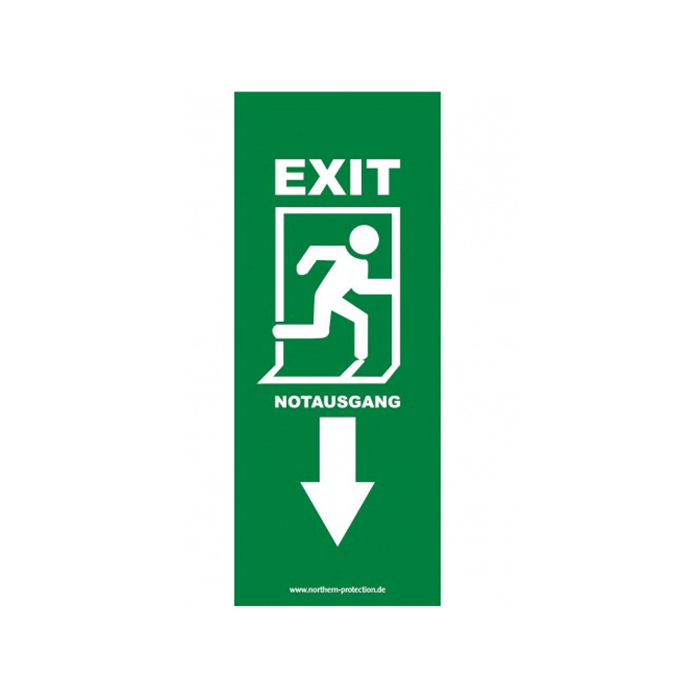 Fahne “Exit – Notausgang” mieten bei Northern Events