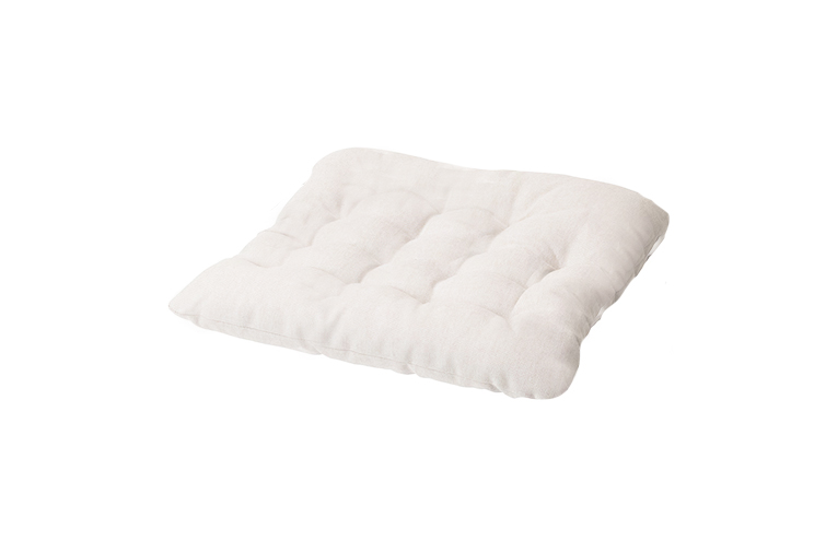 Stuhlkissen “Vippart” beige 38×38 cm mieten bei Northern Events
