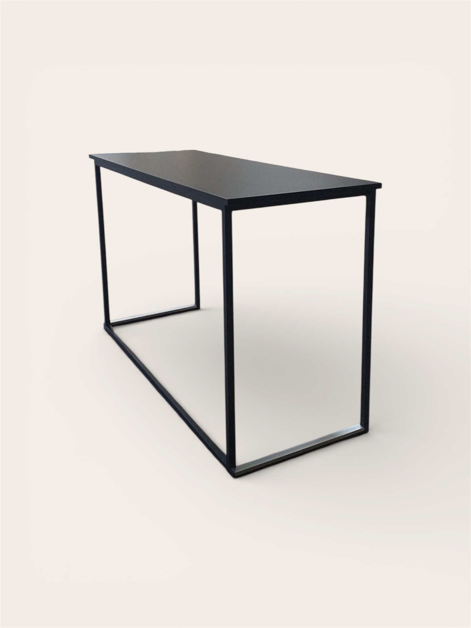 Stehtisch ”Time Square” 180×70, schwarz/schwarz mieten bei Northern Events