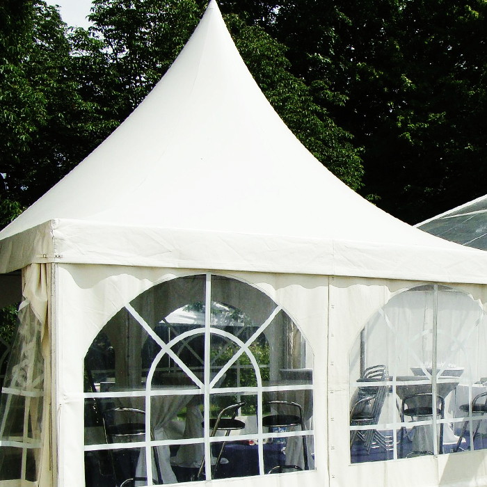 Pagode 4x4m inkl. Kassettenfußboden mieten bei Northern Events
