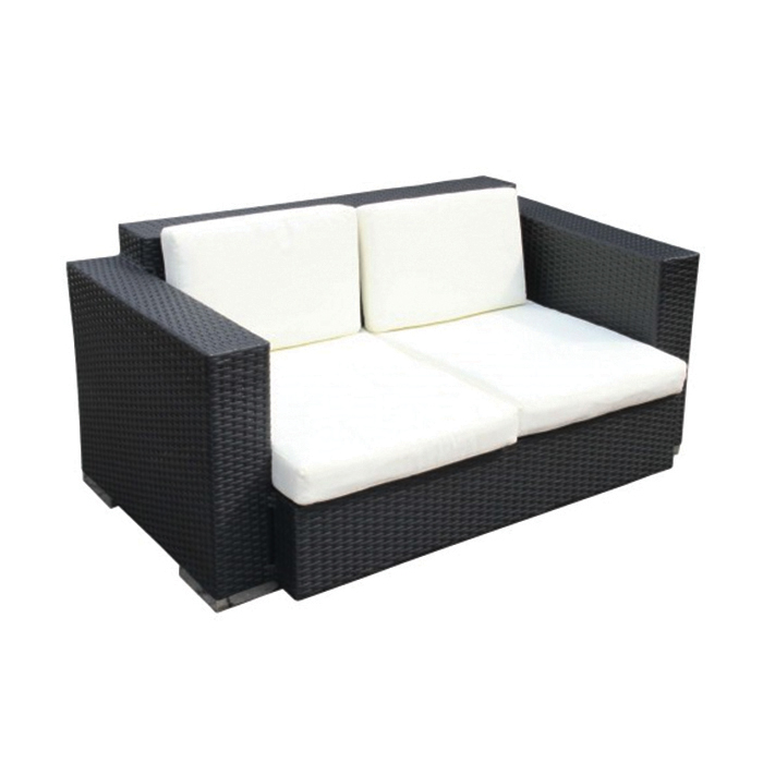 Sofa 2er “Lounge Rattan” mieten bei Northern Events