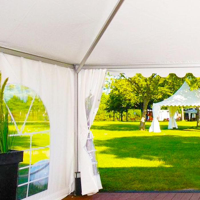 Pagode 5×5 m inkl. Kassettenfußboden mieten bei Northern Events