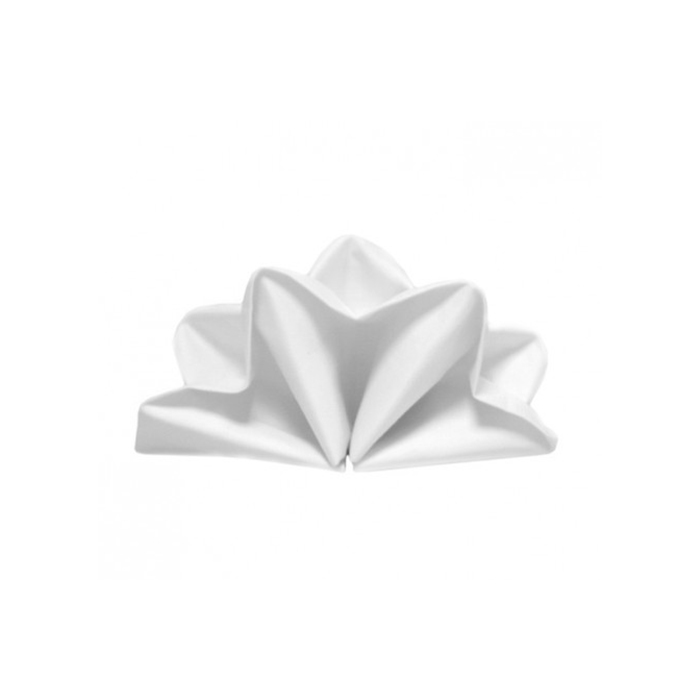 Stoffserviette □ 50×50 cm – weiß mieten bei Northern Events
