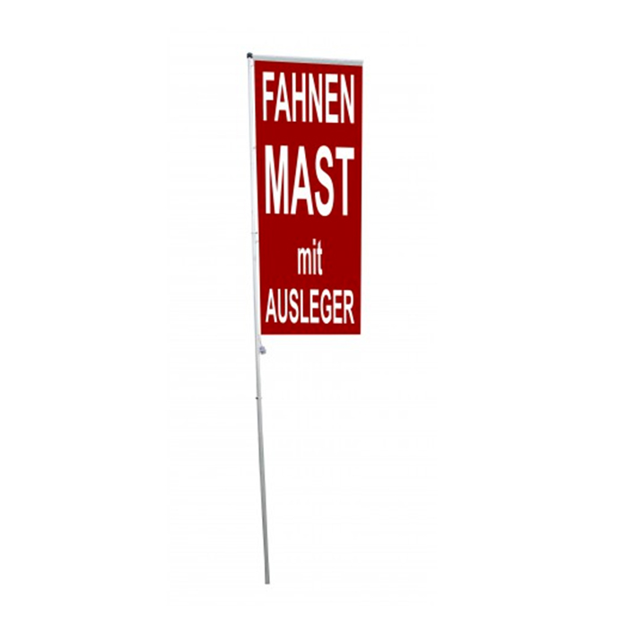 Mobiles Fahnenmast-System 7 m, inkl. Ausleger mieten bei Northern Events