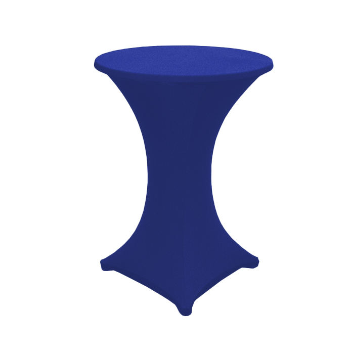 Stretchhusse – Stehtisch, navyblau mieten bei Northern Events