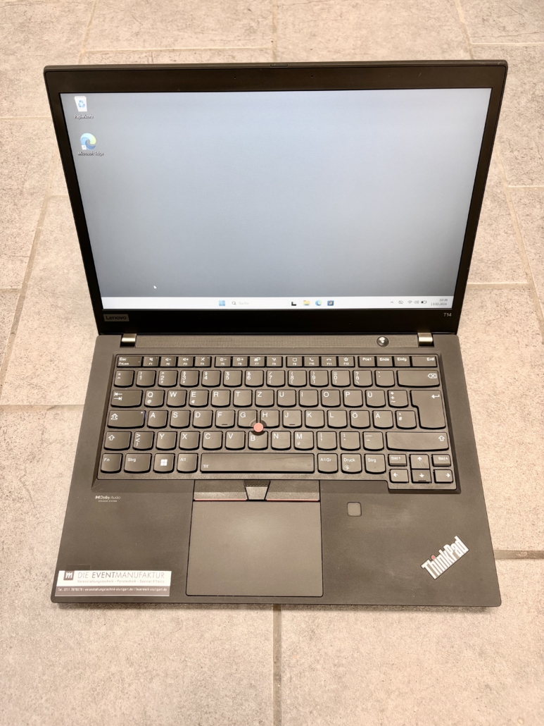 Laptops mieten in Stuttgart mieten bei Die Eventmanufaktur, Inh. Christof Gohl