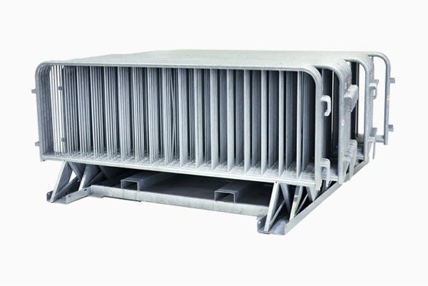 Mannheimer Gitter / Mannesmanngitter / Absperrgitter / Absperrung / Demogitter - 2,50 m – 4