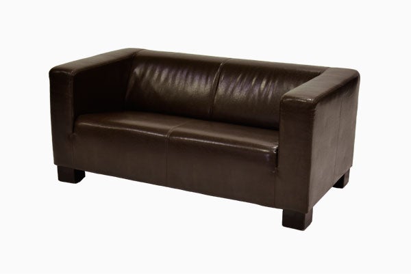 Couch / Sofa / Loungemöbel / Kolonial - Leder