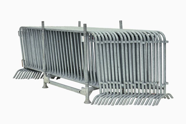 Mannheimer Gitter / Mannesmanngitter / Absperrgitter / Absperrung / Demogitter - 2,50 m – 2