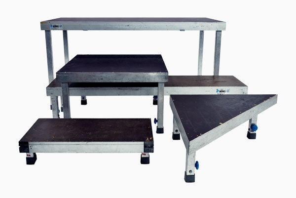 Bühnenpodest / Bühne / Bühnenplatte - 2m x 1m