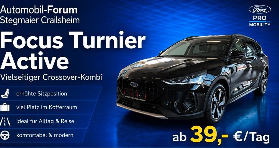 Mietwagen PKW Ford Focus Turnier mieten in Crailsheim – fair mieten