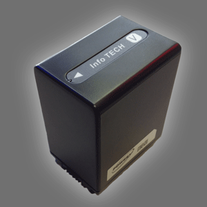 Sony NP-FV100 Kamera-Akku mieten bei Centric Miet- und Digitalisierservice