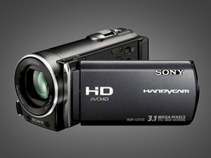 Sony HDR-CX155E Camcorder mieten bei Centric Miet- und Digitalisierservice