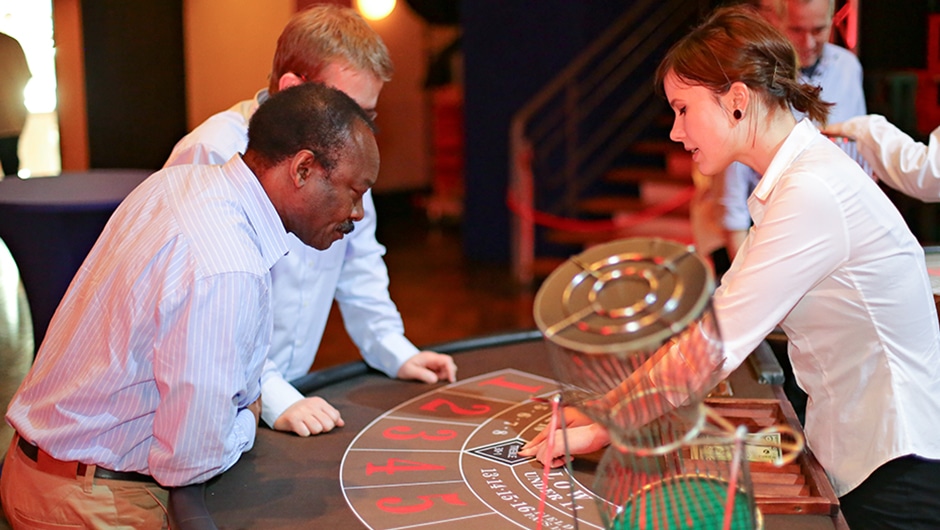 Mobiles Casino: Chuck-a-Luck (Spieltisch inkl. Croupier) mieten