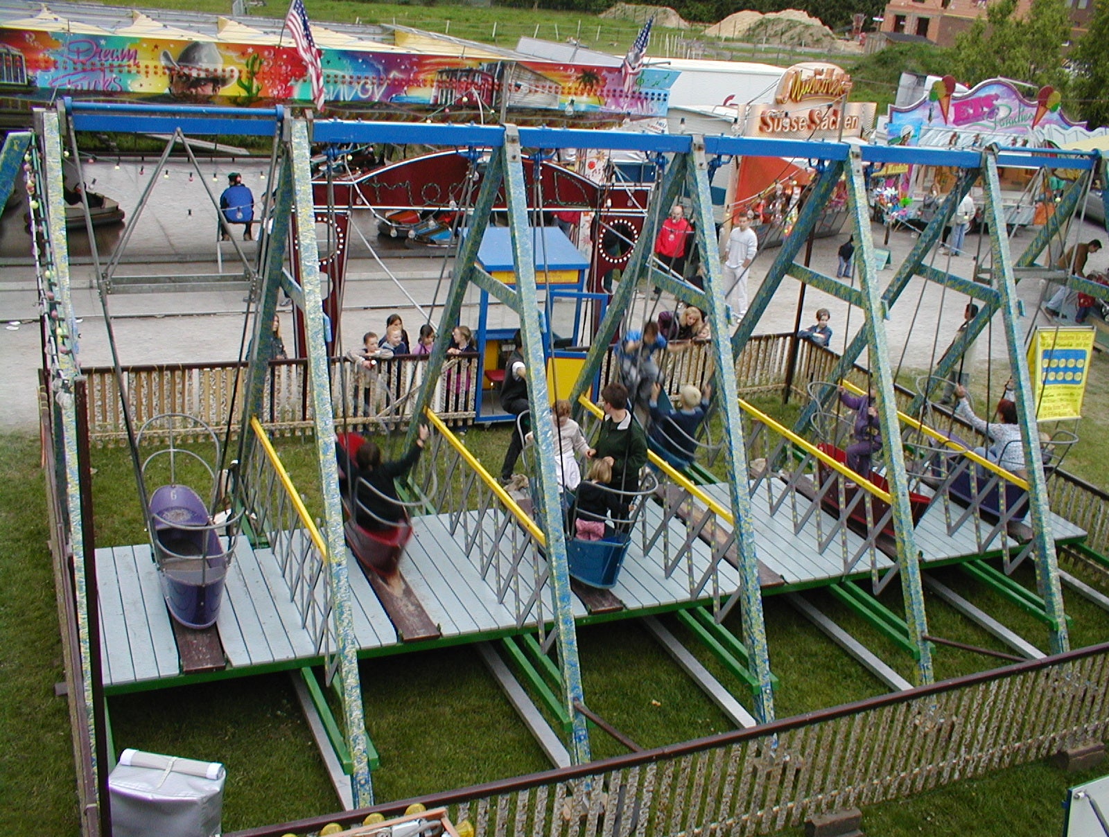 Schiffschaukel mit 2 Überschlag Schaukeln Luftsport – 3
